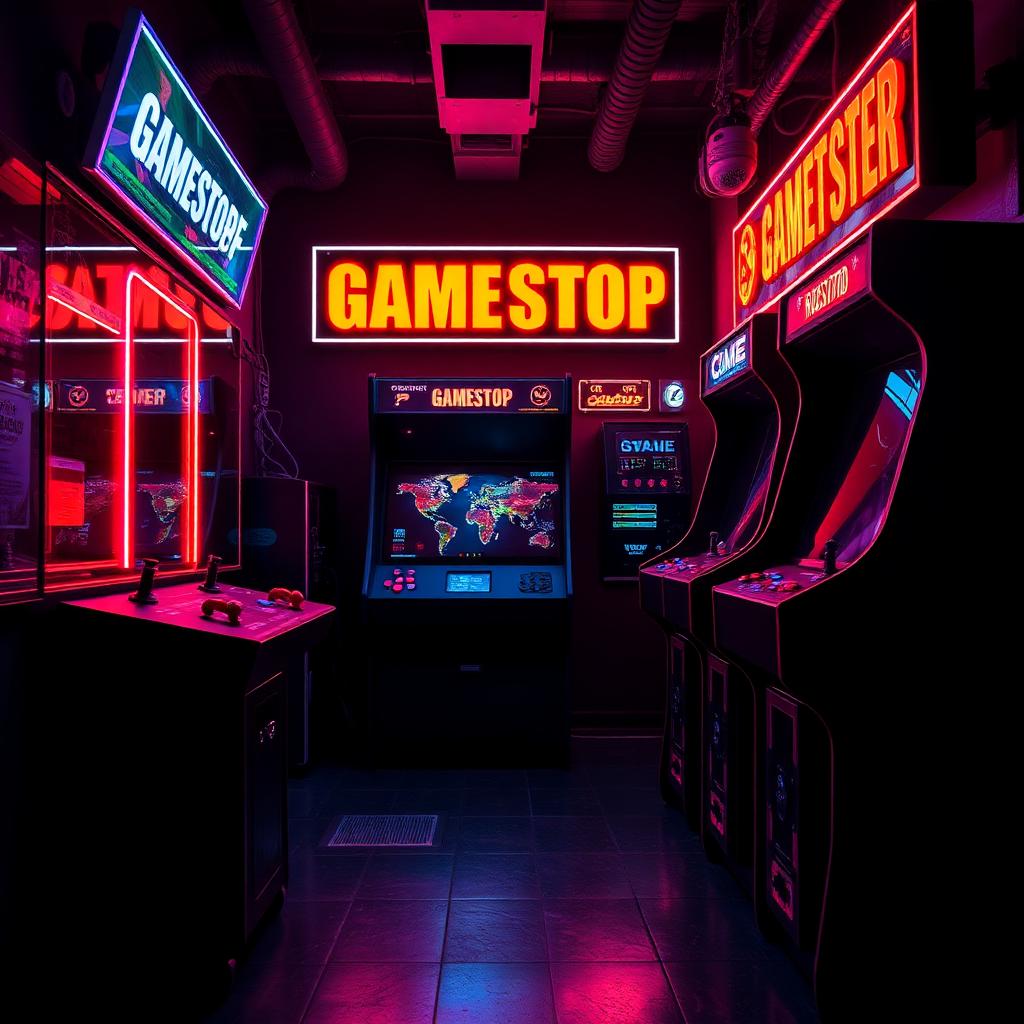 GME arcade scene